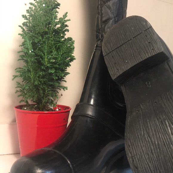 Black Buckle Boots - Picture 3 of 4